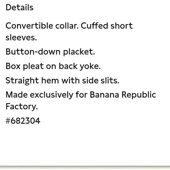 Banana Republic Border Print Boxy Shirt - Picture 9 of 14